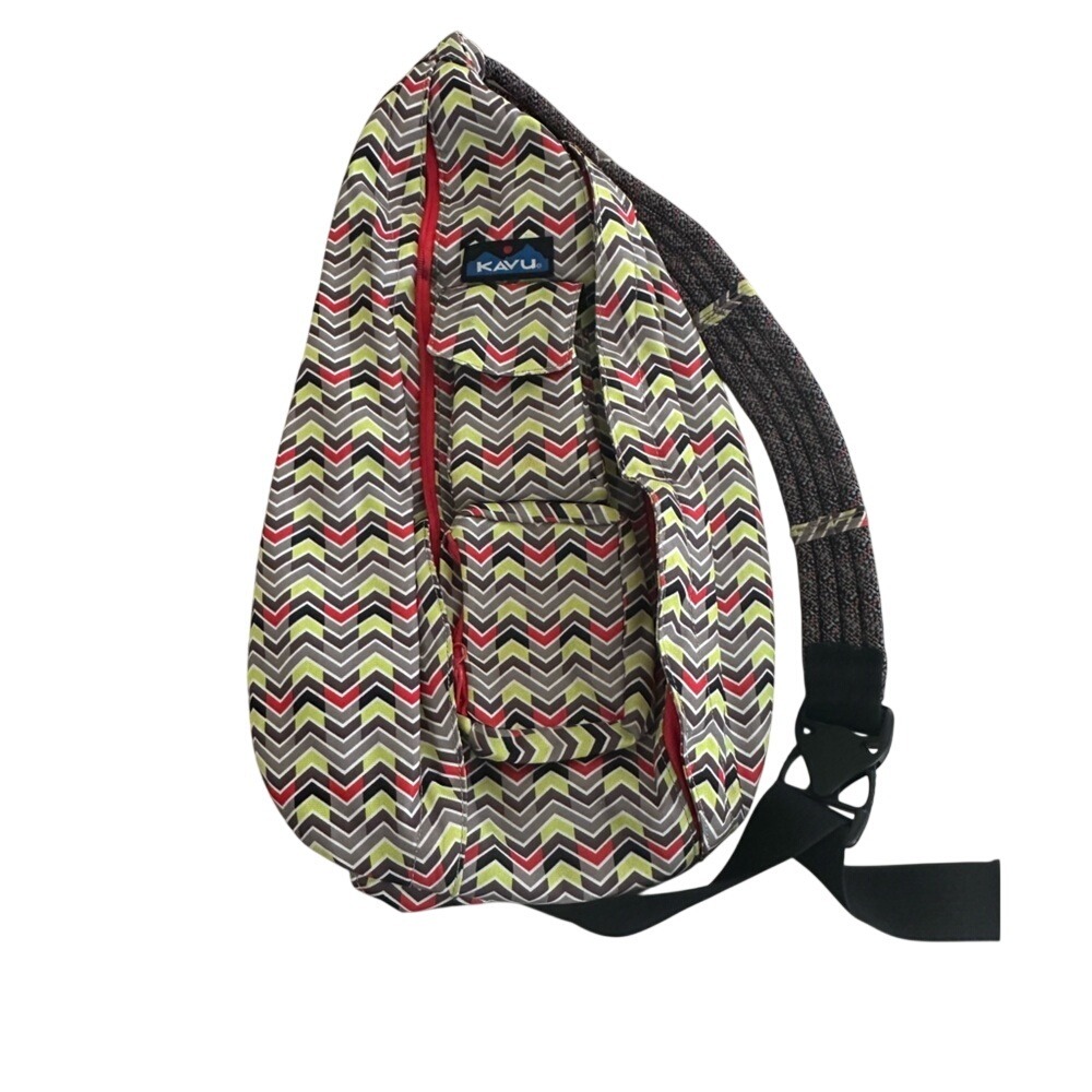 KAVU‎ Men's Zigzag Sling Bag - Multicolor